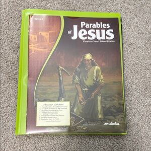 Abeka Parables of Jesus Flash-a-Card Set